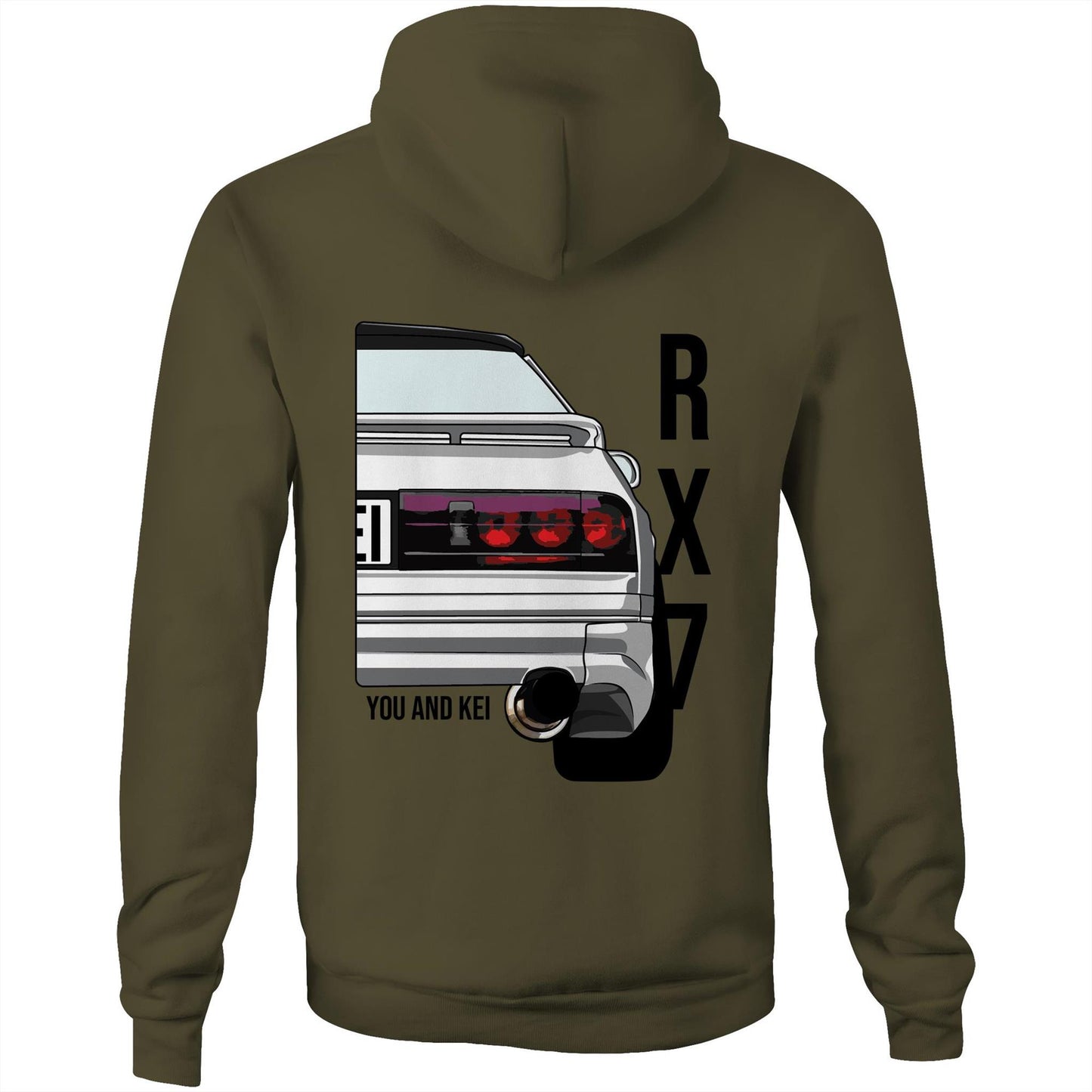 Initial D - FC RX-7 Hoodie