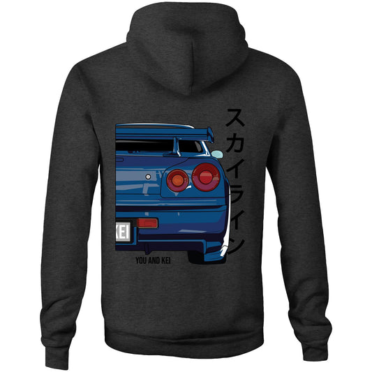 Initial D - R34 Hoodie