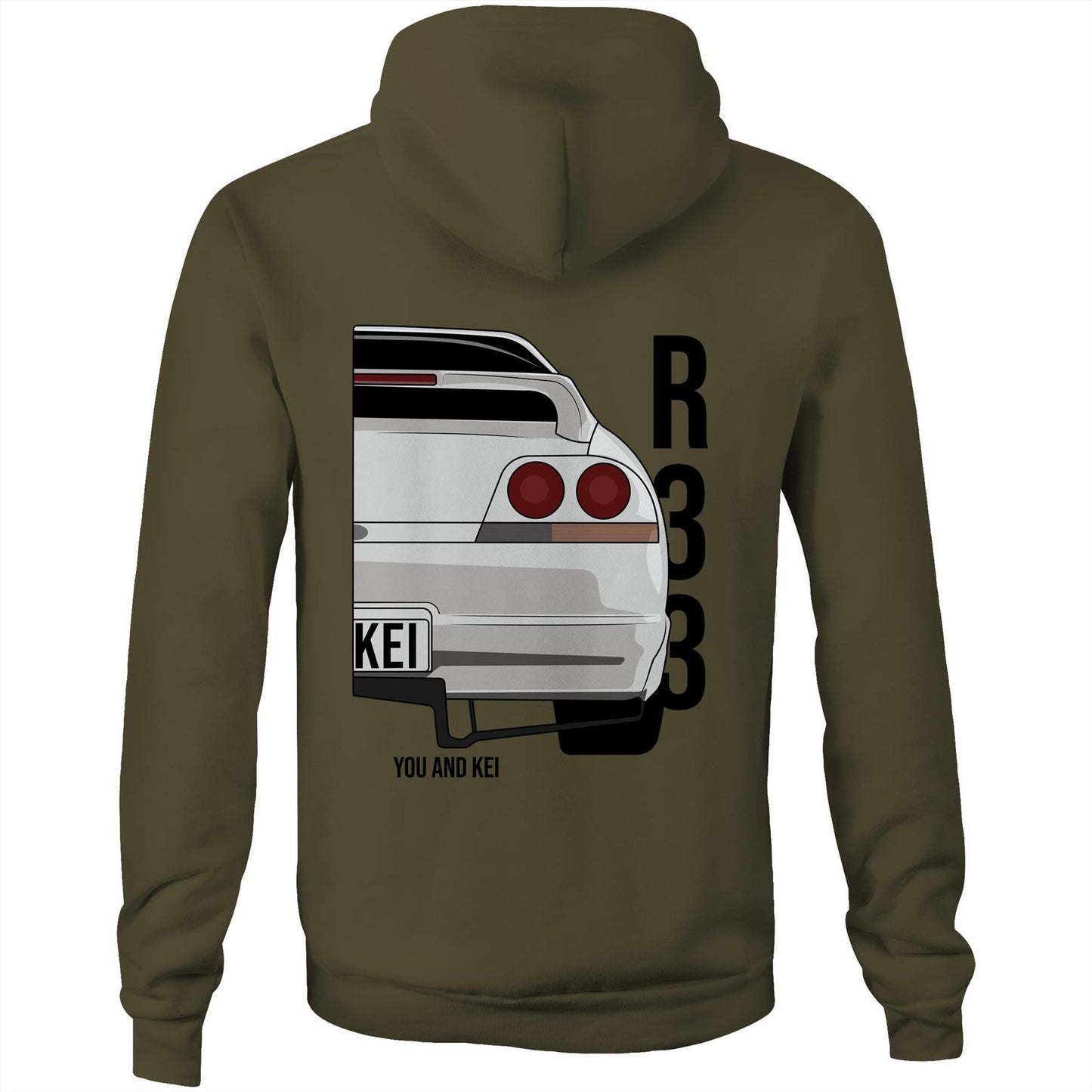 Initial D - R33 Hoodie